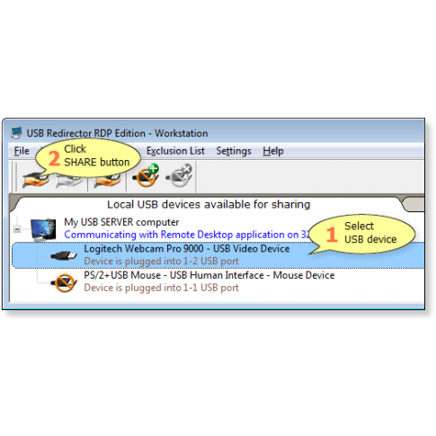 usb redirector rdp edition server